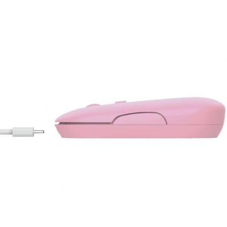 Trust Puck Ratón Inalámbrico Ambidextro Rosa Trust Puck Ratón Inalámbrico Ambidextro Rosa
